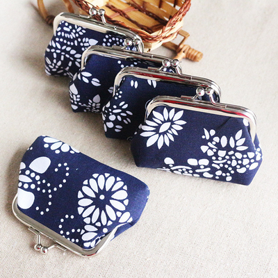 ETHNIC STYLE BATIK DÜNYE CÜRBÜ MINİ BUKLE KÜÇÜ CÜRBÜ KADIN DÜNYE ÇANTASI