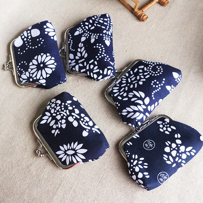 ETHNIC STYLE BATIK DÜNYE CÜRBÜ MINİ BUKLE KÜÇÜ CÜRBÜ KADIN DÜNYE ÇANTASI