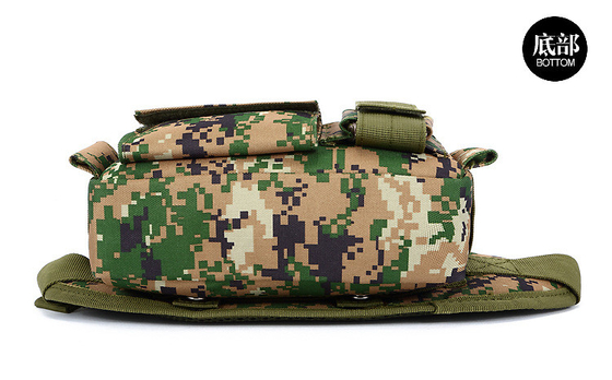 CAMO Dışarıdaki küçük bel çantası koparılabilir üç kullanım kombinasyonu bel çantası sporlar taktik bel kapağı tek gösterim