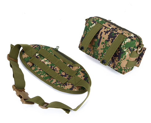 CAMO Dışarıdaki küçük bel çantası koparılabilir üç kullanım kombinasyonu bel çantası sporlar taktik bel kapağı tek gösterim