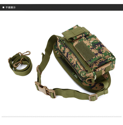 CAMO Dışarıdaki küçük bel çantası koparılabilir üç kullanım kombinasyonu bel çantası sporlar taktik bel kapağı tek gösterim