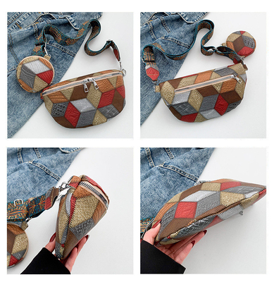 Sonbahar ve Kış RETRO KOSMETİK ÇANTASI KADIN ÇANTASI Moda Göğüs KOSMETİK ÇANTASI Yeni Niche Tasarımı Cep telefonu RETRO FAN