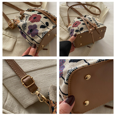 Yeni Çin Ulusal Rüzgar Koltuk Çantası Basit Moda Trend Yaz Yeni Linen Tarzı Yüksek Kaliteli SENSE Tek Omuzlu