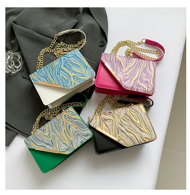 Çanta kadınların yeni moda küçük kare çanta toptan niş basit retro hızlı kum her şey tek omuz crossbody cha
