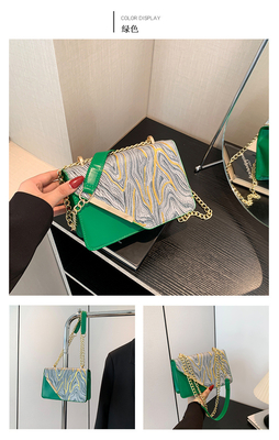 Çanta kadınların yeni moda küçük kare çanta toptan niş basit retro hızlı kum her şey tek omuz crossbody cha