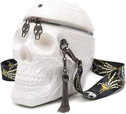 Kafatası Çantaları Kadınlar için el çantaları omuz çantası, kafatası crossbody çantaları gotik çantalar çantalar tatil partisi hediyesi