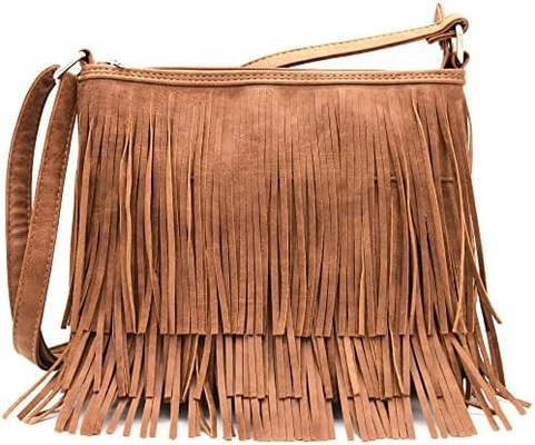 Batı koç kızı moda stili deri pervane crossbody el çantaları kadın cüzdan ülke her gün omuz çantası