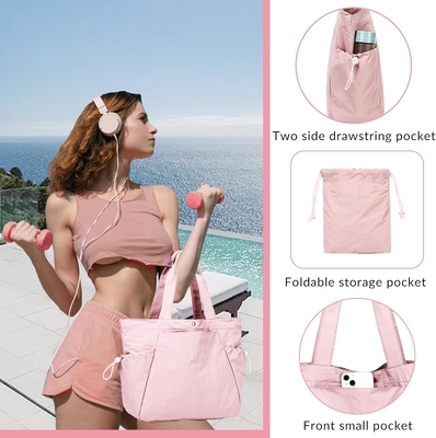 Kadınlar için BTOOP TOTE BAG, Kırılabilir plaj spor çantası, yan kesme hafif ağırlıklı seyahat,iş için şoför omuz çantası