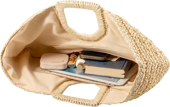 YYW El yapımı TOTE BAG KADINLARİNİN, ELden dokunmuş saman büyük HOBO BAG KADINLARİNİN DÜYÜNÜK KALKİYİ TOTO Yaz plaj çantası plaj