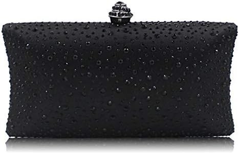 Kadın Gece Çantası Parlak Rhinestone Düğün Gece Partisi Kablo El Çantası Çanta Zincir Omuz Crossbody Çantası