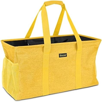 BALEYNE EXTRA LARGE UTILITY TOTE BAG GÖZLENMEK için tel çerçeve ile (MAVİ, 16.5'X14'X10'')