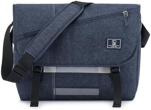 Erkekler için OIWAS Messenger Çantası, 15.6 Inç Laptop Crossbody Çantaları Kadınlar Rastgele Çanta Omuz Çantası Üniversite Seyahat Ofisi