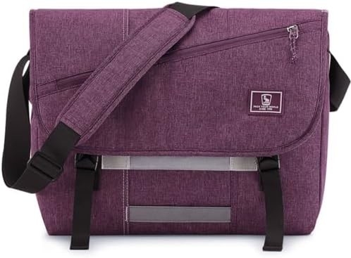 Erkekler için OIWAS Messenger Çantası, 15.6 Inç Laptop Crossbody Çantaları Kadınlar Rastgele Çanta Omuz Çantası Üniversite Seyahat Ofisi