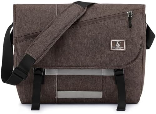 Erkekler için OIWAS Messenger Çantası, 15.6 Inç Laptop Crossbody Çantaları Kadınlar Rastgele Çanta Omuz Çantası Üniversite Seyahat Ofisi