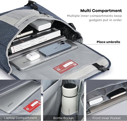 Erkekler için OIWAS Messenger Çantası, 15.6 Inç Laptop Crossbody Çantaları Kadınlar Rastgele Çanta Omuz Çantası Üniversite Seyahat Ofisi