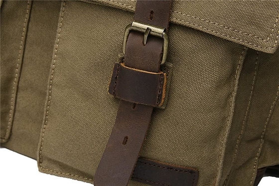 SECHUNK VINTAGE askeri deri kumaşlar laptop çantalar mesajer çantalar orta