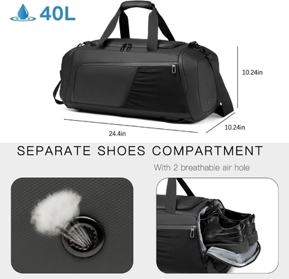 GYM DUFFLE BAG Su geçirmez SPORT DUFFLE BAGS GİRİM BAĞSİ KADINLAR için gecelik BAG