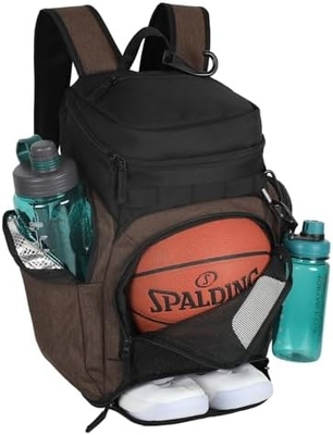Basketbol Sırt Çantası Büyük spor çantası, spor çantası top bölmesi ve ayakkabı bölmesiyle spor ayakkabıları su