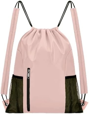 BEEGREEN DRAWSTRING-BACKBACK-GYM-BAG, BÜYÜK SPORTS BAG, STRING BACKBACK CINCH BAG Erkek ve Kadınlar için Kırmızı