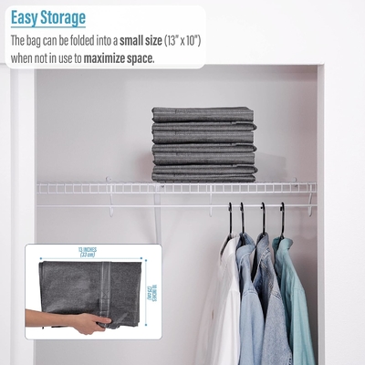 VENO 4 Paket Taşınma Çantaları Plastik Depolama Çantaları Giyim Organizasyonu Büyük W Kapak/Zip. Paketleme Kutuları/Koruğular Alternatif.