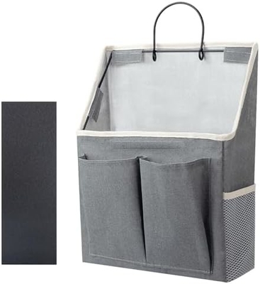 2 Paket Duvarda asılı çanta düzenleyici sepet banyo yatak odası mutfak yatak odası gerekli malzemeler RV depolama ve