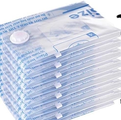Elektrikli hava pompası olan 8 paket vakum depolama çantası,2 jumbo,2 büyük,2 orta,2 küçük çanta