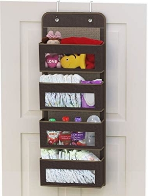 2 Paket Duvar Asma Çantası Organiser Basket Banyo Yatak Odası Mutfak Yatak Odası Temel Eşyalar Rv Depolama ve O