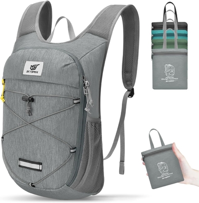 SKYSPER Katlanabilir Yürüyüş Sırt Çantası - 10L Küçük Hafif Gündüz Çantası Erkekler için Nefes Alıcı Seyahat Sırt Çantası Kadınlar