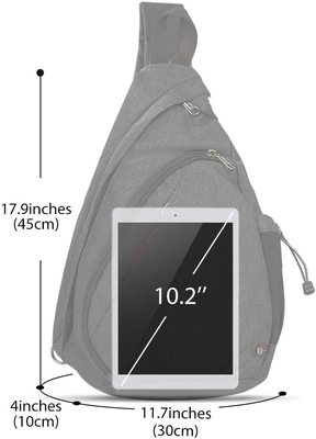 OutdoorMaster Sling Bag, Hiking Daypack, Crossbody Shoulder Chest Urban Outdoor Travel Backpack for Women &amp; Men (Kadınlar ve Erkekler İçin Şehir Dışarı Seyahat Sırt Çantası)
