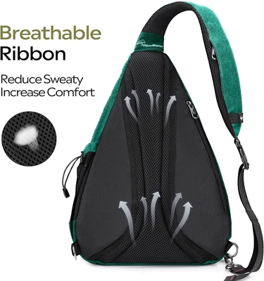 OutdoorMaster Sling Bag, Hiking Daypack, Crossbody Shoulder Chest Urban Outdoor Travel Backpack for Women &amp; Men (Kadınlar ve Erkekler İçin Şehir Dışarı Seyahat Sırt Çantası)