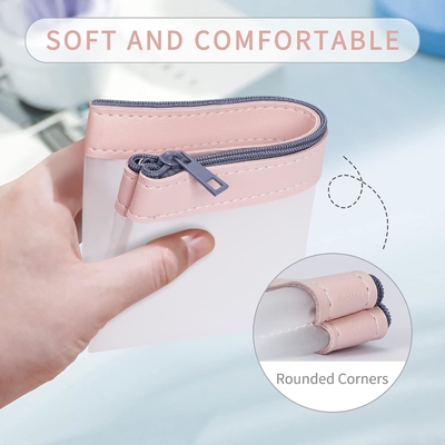 Classycoo Kalem Kutusu 4 Paket Fermuar Kalem Cüzdanı, Çok Fonksiyonlu Açık Kalem Çantası Organizer Kağıtçılığı Depolama Çantası
