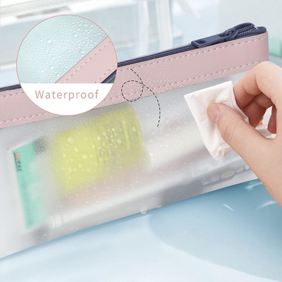 Classycoo Kalem Kutusu 4 Paket Fermuar Kalem Cüzdanı, Çok Fonksiyonlu Açık Kalem Çantası Organizer Kağıtçılığı Depolama Çantası