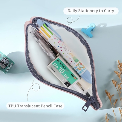 Classycoo Kalem Kutusu 4 Paket Fermuar Kalem Cüzdanı, Çok Fonksiyonlu Açık Kalem Çantası Organizer Kağıtçılığı Depolama Çantası