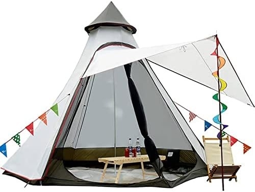 12'x10'x8'Dome Kamp Çadırı 5-6 kişi 4 Sezon Çift Katman Su geçirmez Anti-UV Rüzgar geçirmez Çadırlar Aile Açık Hava Kampı