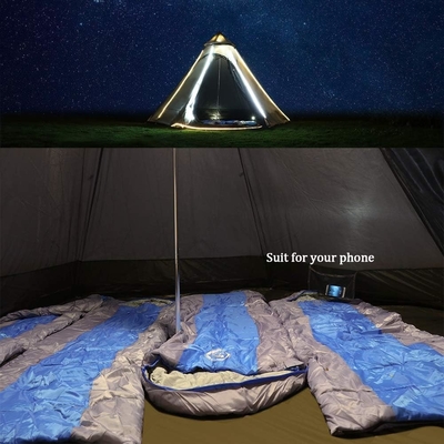 12'x10'x8'Dome Kamp Çadırı 5-6 kişi 4 Sezon Çift Katman Su geçirmez Anti-UV Rüzgar geçirmez Çadırlar Aile Açık Hava Kampı