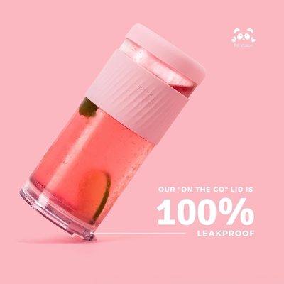 Kapaklı ve pipetli cam bardaklar -20 Fl Oz- Mükemmel Boyutlu Buzlu Kahve Bardağı - Bambulı Smoothie Bardağı