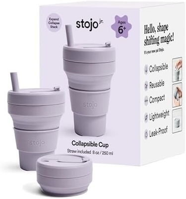 Katlanabilir Seyahat Kâsesi - Sage Yeşil, 12 oz / 355ml - Sızdırmaz, Tekrar Kullanılabilir Cep Boyutlu Silikon Şişe