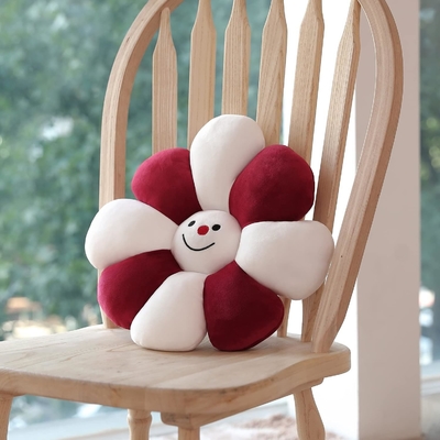 Çiçek Yastığı, Çiçek Şekilli At Yastığı Noel Dekoru Çiçek Yer Yastığı, Oturma Yastığı, Tatlı Oda Dekoru &amp; Plush