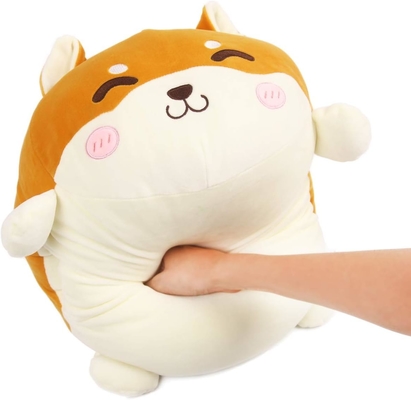 Shiba Inu Yumurtalı Yastık Dolu Hayvan Tatlı Yumurtalı Oyuncak Sıvık Anime Corgi Yumurtalı Yumurtalı Kawaii Yumuşak Kucaklama Yastığı