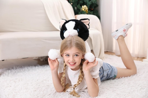 27 inç Kedi ağırlıklı dolma hayvanlar, sevimli ağırlıklı kedi yastığı dev yastık yetişkinler ve çocuklar için ideal hediye