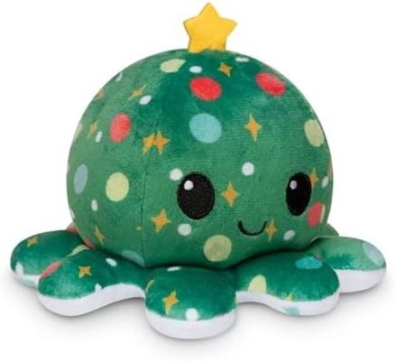 TeeTurtle - Orijinal Dönüştürülebilir Ahtapot Plushie - Sevgi + Nefret - Tatlı Duygusal Fidget Dolu Hayvanlar