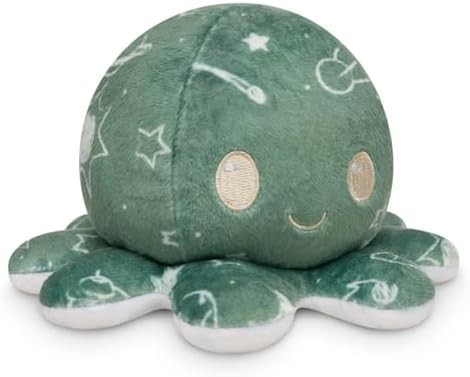 TeeTurtle - Orijinal Dönüştürülebilir Ahtapot Plushie - Sevgi + Nefret - Tatlı Duygusal Fidget Dolu Hayvanlar