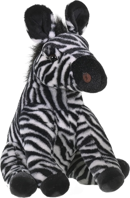 Vahşi Cumhuriyet Zebra Plüş, Dolu Hayvan, Plüş Oyuncağı, Çocuklar İçin Hediyeler, 12 Inç, Çok Renkli