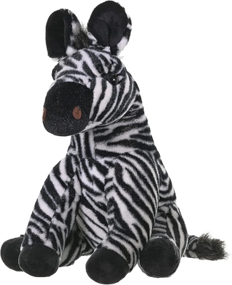 Vahşi Cumhuriyet Zebra Plüş, Dolu Hayvan, Plüş Oyuncağı, Çocuklar İçin Hediyeler, 12 Inç, Çok Renkli