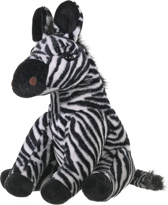 Vahşi Cumhuriyet Zebra Plüş, Dolu Hayvan, Plüş Oyuncağı, Çocuklar İçin Hediyeler, 12 Inç, Çok Renkli