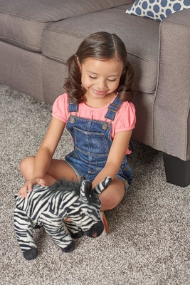 Vahşi Cumhuriyet Zebra Plüş, Dolu Hayvan, Plüş Oyuncağı, Çocuklar İçin Hediyeler, 12 Inç, Çok Renkli