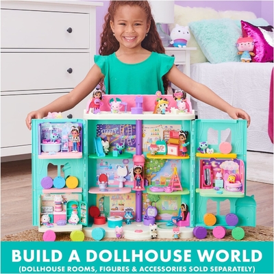 Gabby's Dollhouse, 7 inç Kitty Fairy Purr-ific Plüş Oyuncağı, 3 yaş ve üstü için Çocuk Oyuncakları