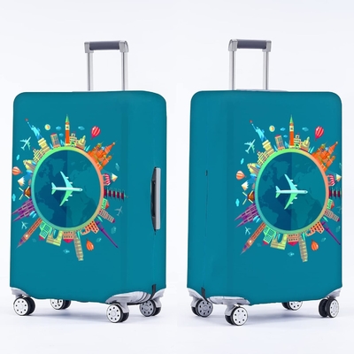 Çantalar için Travelkin Bagaj Kapakları TSA Onaylandı,Çanta Kapak Koruyucusu 18-32 Inç Bagaja Uygun