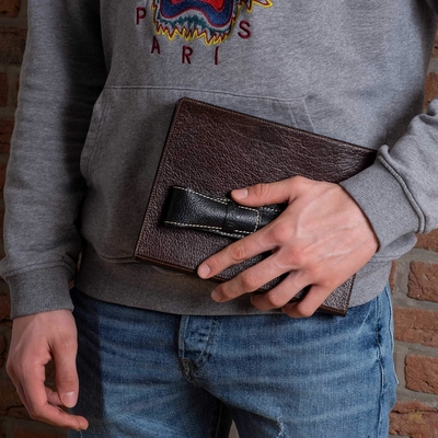 Tek Kalem Kürsü Sahibi Koltuk Kalın Buffalo Full Grain Deri (Buffalo Light Tan)