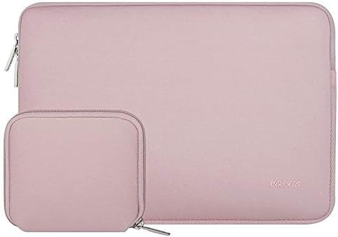 Dizüstü bilgisayar koltuğu MacBook Air/Pro ile uyumludur, 13-13.3 inç dizüstü bilgisayar, Neoprene çanta küçük kılıflı, kayısı